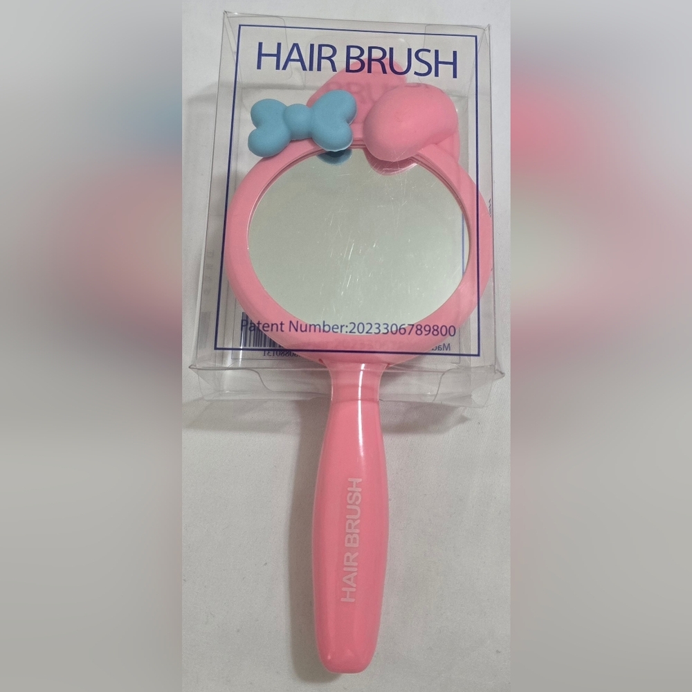 Pink Handheld Mirror